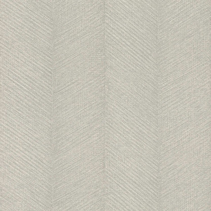 A-Street Prints Springhill Ione Chevron Wallpaper Sample - Grey