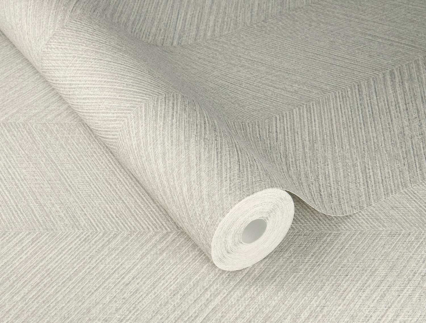 A-Street Prints Springhill Ione Chevron Wallpaper Sample - Grey
