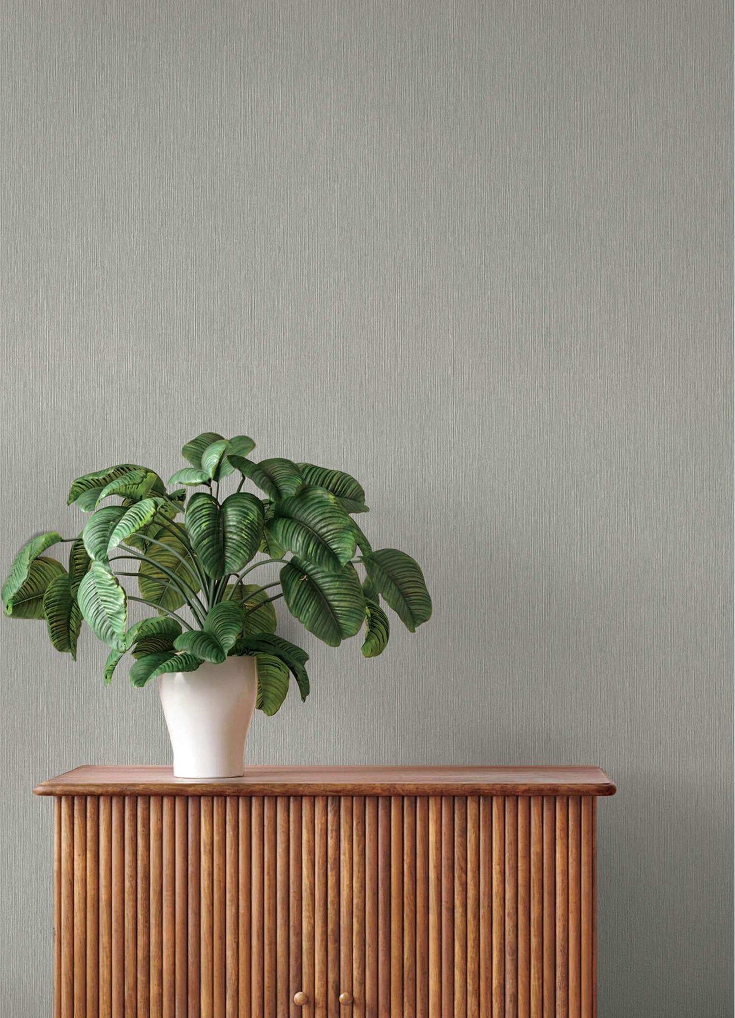 A-Street Prints Springhill Oren Striations Wallpaper Sample - Grey