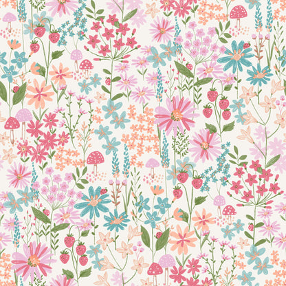 Advantage World of Imagination Flower Garden Wallpaper