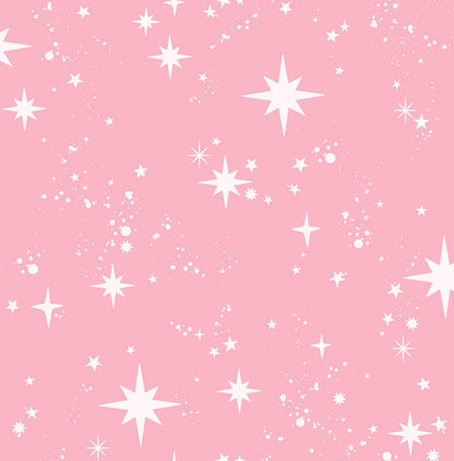 Advantage World of Imagination Twinkle Wallpaper - Pink