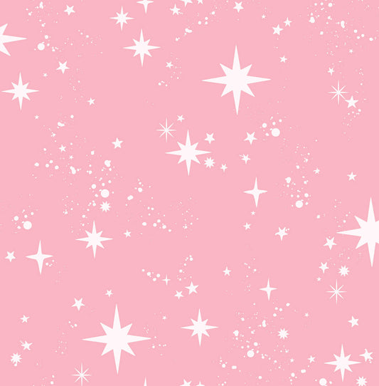 Advantage World of Imagination Twinkle Wallpaper - Pink