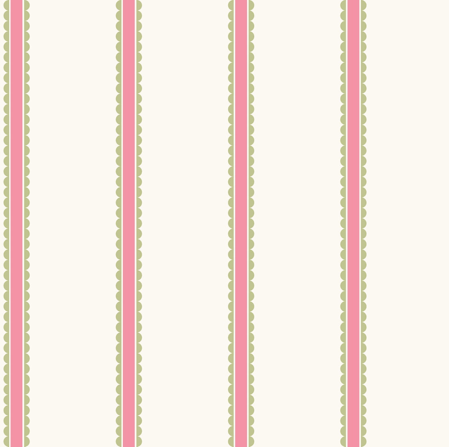 Advantage World of Imagination Bobbin Stripe Wallpaper - Fuchsia