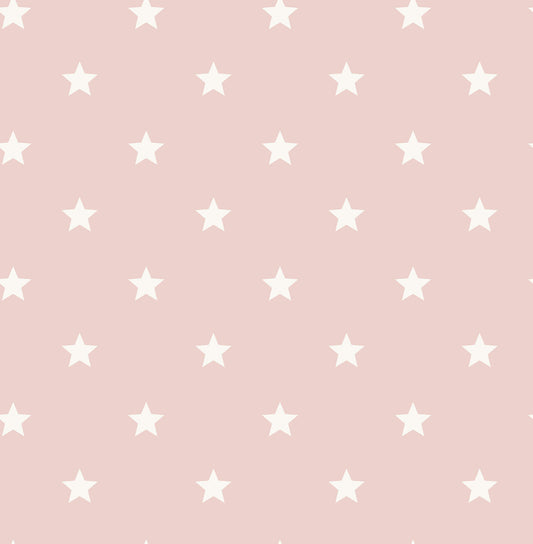 Advantage World of Imagination Starry Wallpaper - Pink