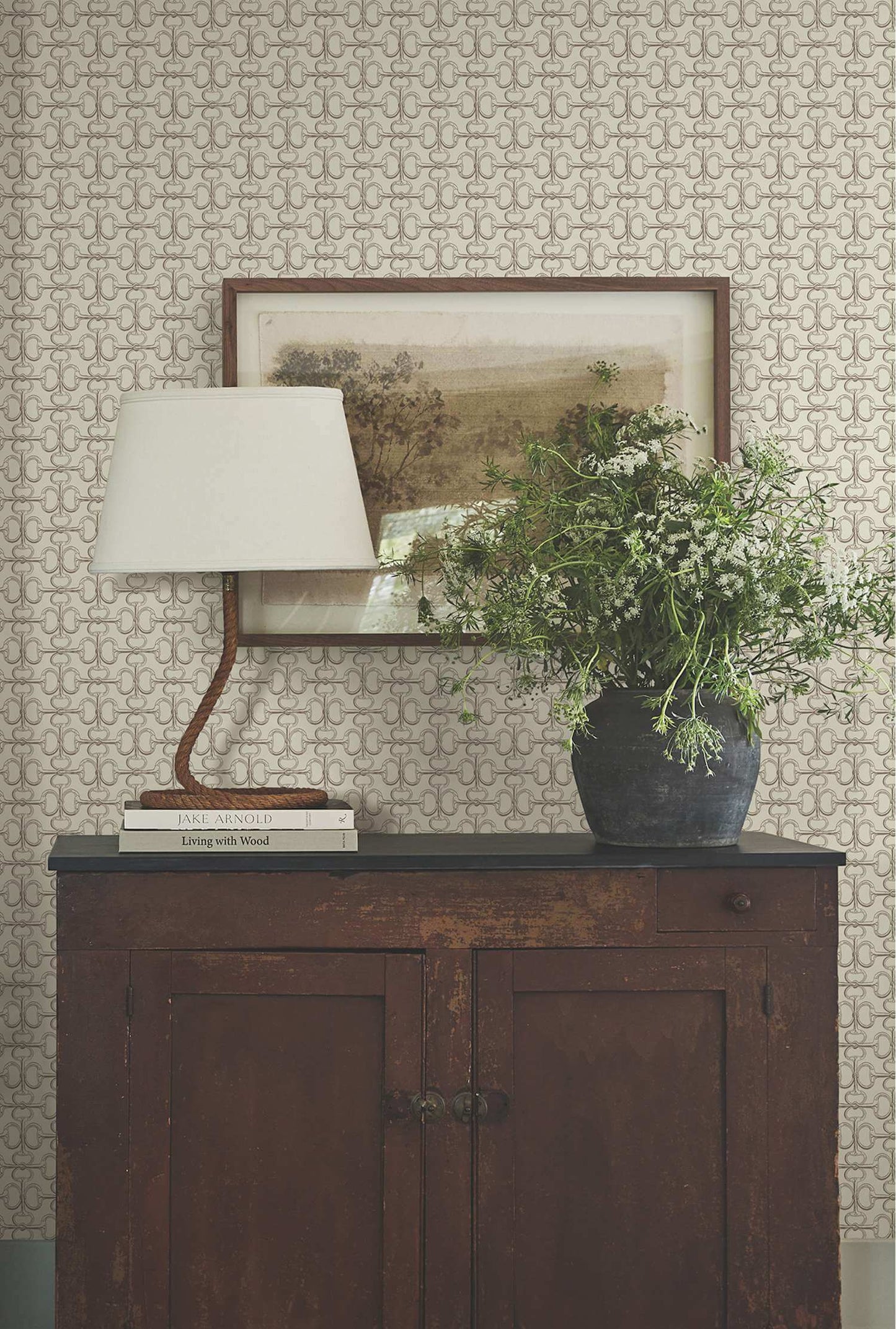 Ronald Redding Private Reserve Polo Wallpaper - Beige