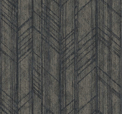 Ronald Redding Private Reserve Winthrop Wallpaper - Slate