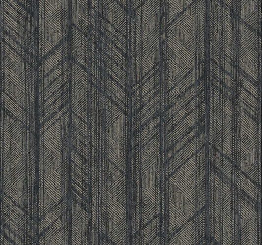 Ronald Redding Private Reserve Winthrop Wallpaper - Slate