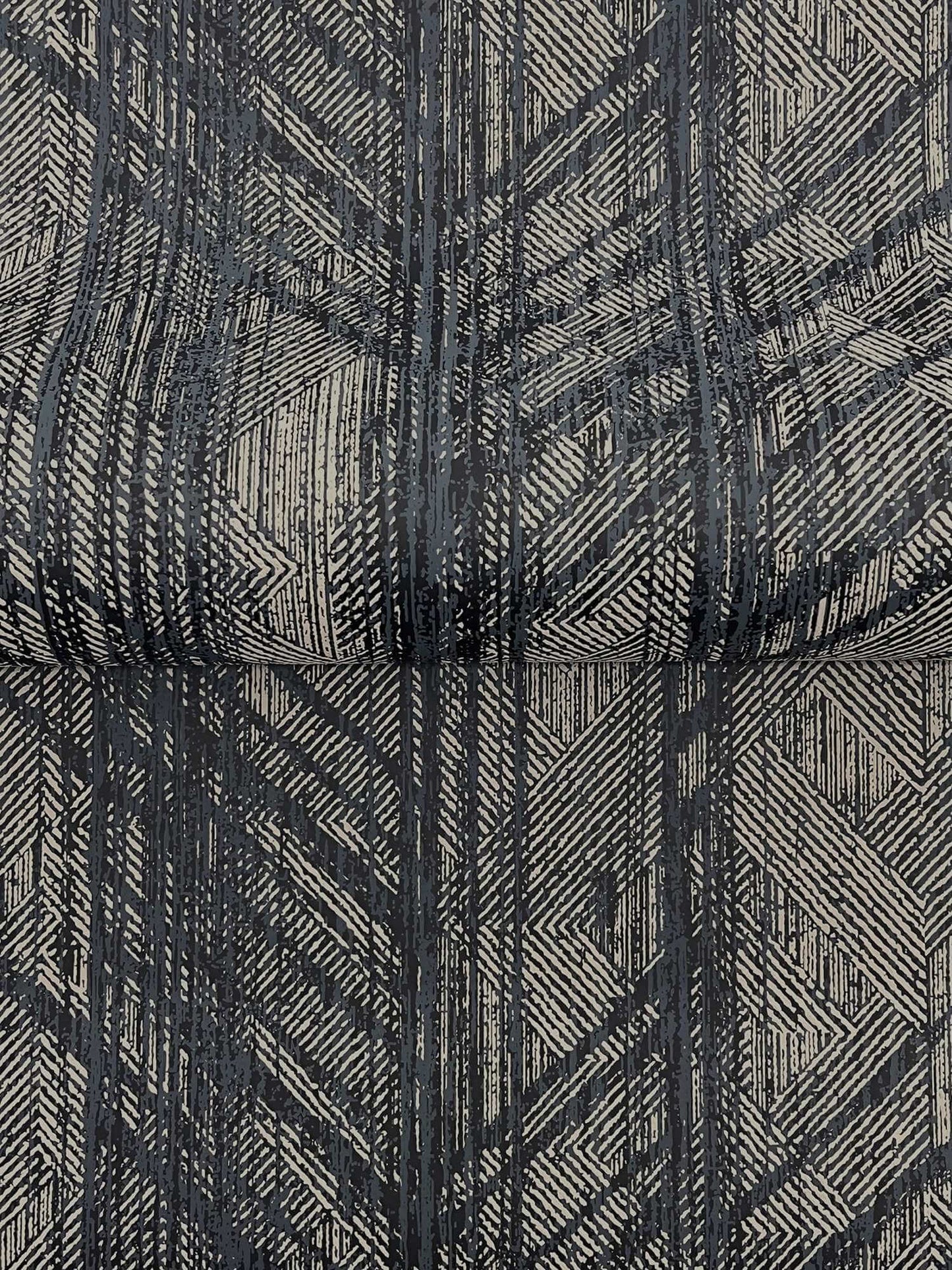 Ronald Redding Private Reserve Winthrop Wallpaper - Slate