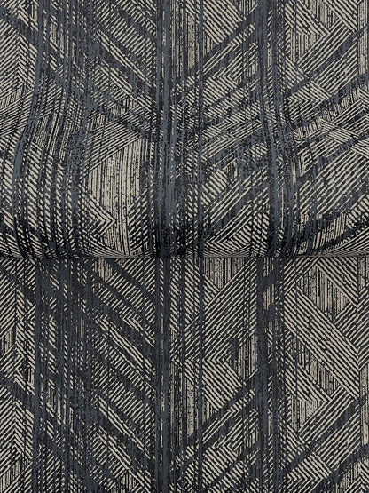Ronald Redding Private Reserve Winthrop Wallpaper - Slate
