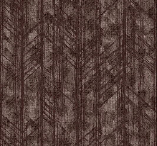Ronald Redding Private Reserve Winthrop Wallpaper - Merlot