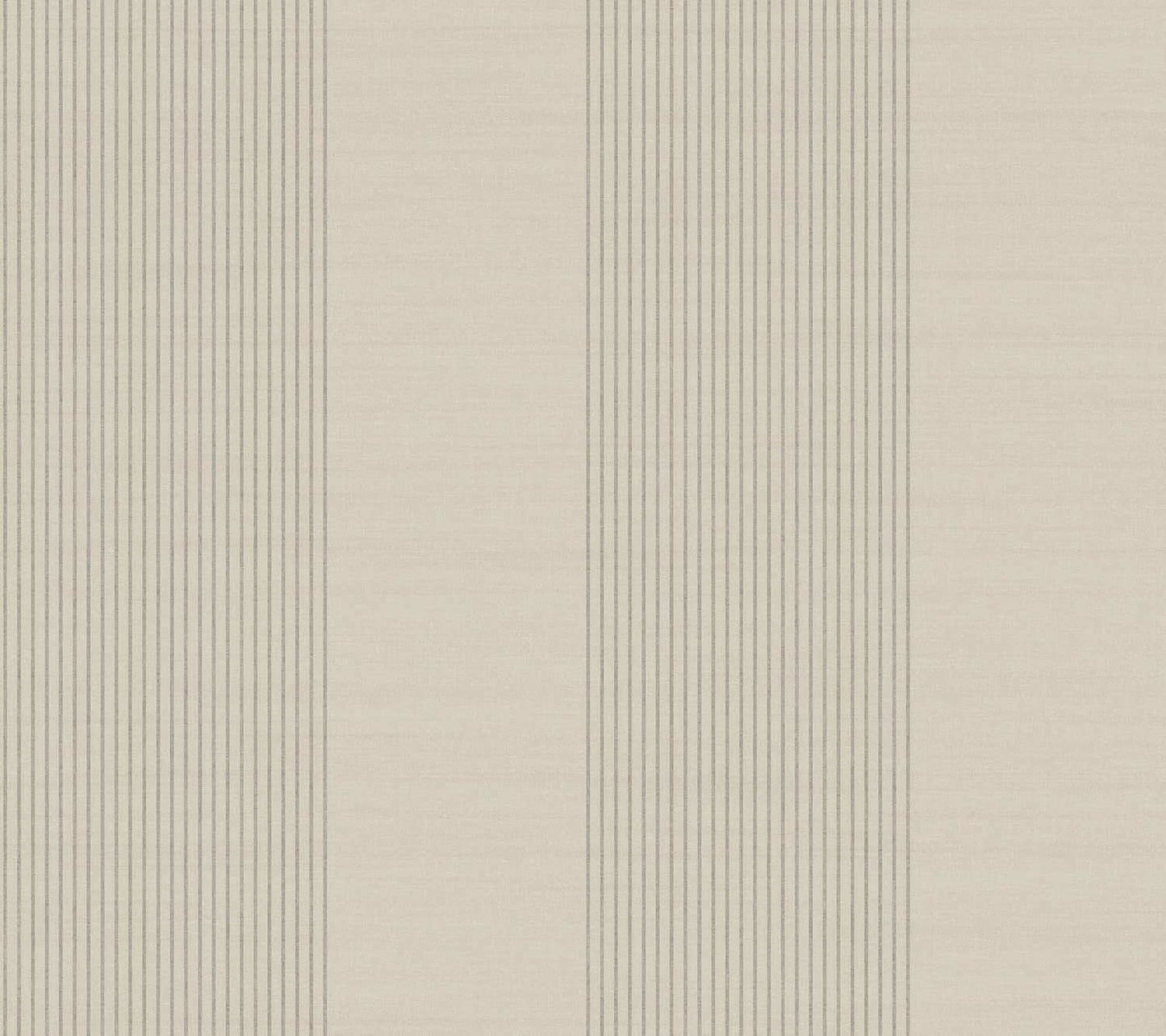 Ronald Redding Private Reserve Archer Stripe Wallpaper Sample - Taupe