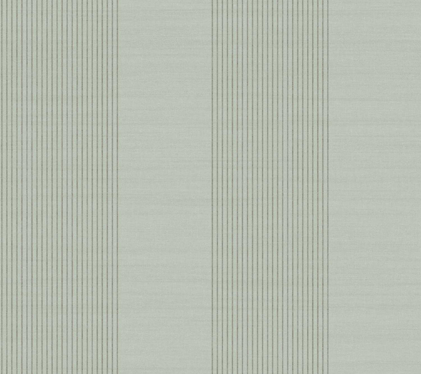 Ronald Redding Private Reserve Archer Stripe Wallpaper - Sage