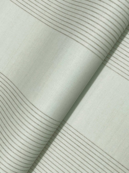 Ronald Redding Private Reserve Archer Stripe Wallpaper - Sage