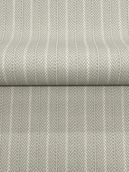 Ronald Redding Private Reserve Elkan Stripe Wallpaper Sample - Gray