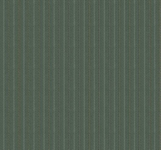 Ronald Redding Private Reserve Elkan Stripe Wallpaper - Green