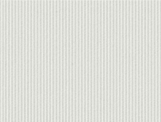Ronald Redding Private Reserve Ticking Stripe Wallpaper - Gray