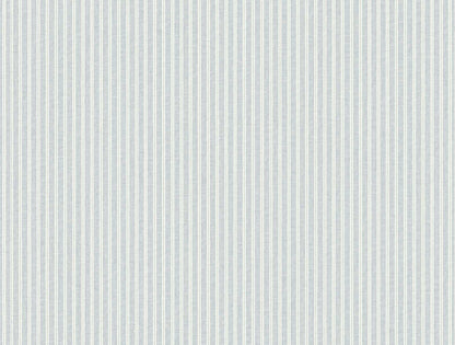 Ronald Redding Private Reserve Ticking Stripe Wallpaper - Blue