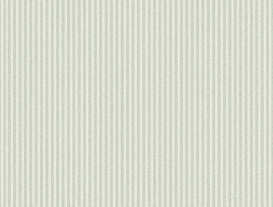 Ronald Redding Private Reserve Ticking Stripe Wallpaper - Sage