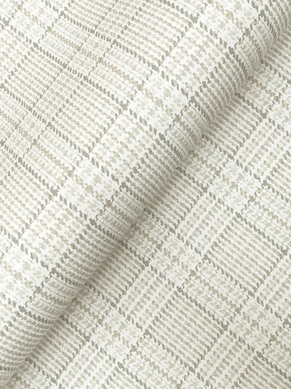 Ronald Redding Private Reserve Harrington Plaid Wallpaper - Neutral