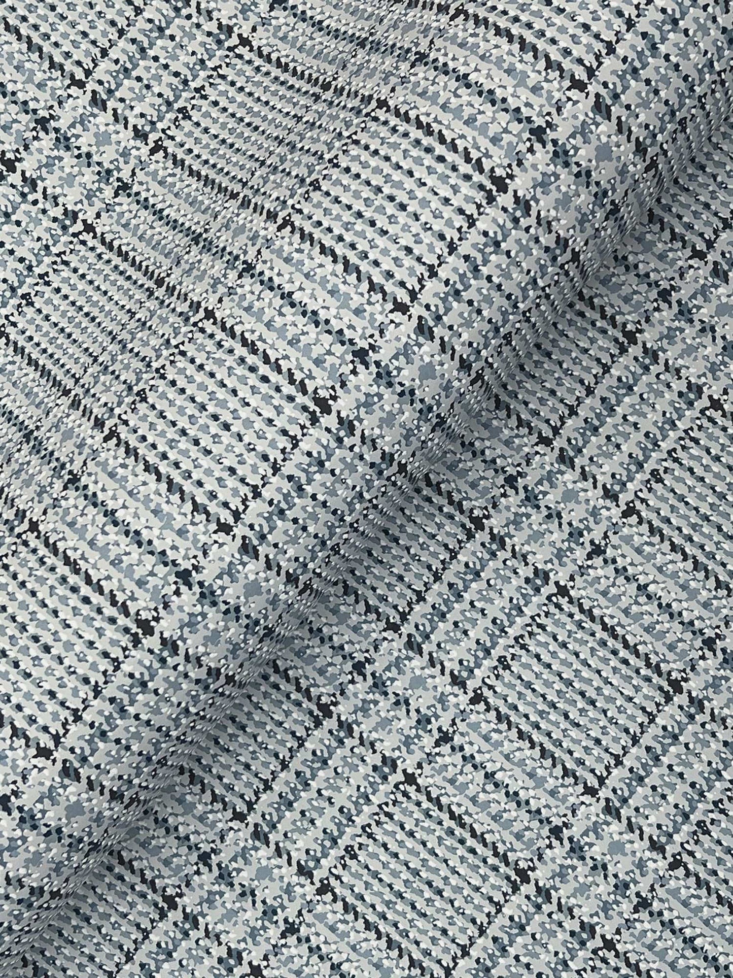Ronald Redding Private Reserve Harrington Plaid Wallpaper Sample - Blue