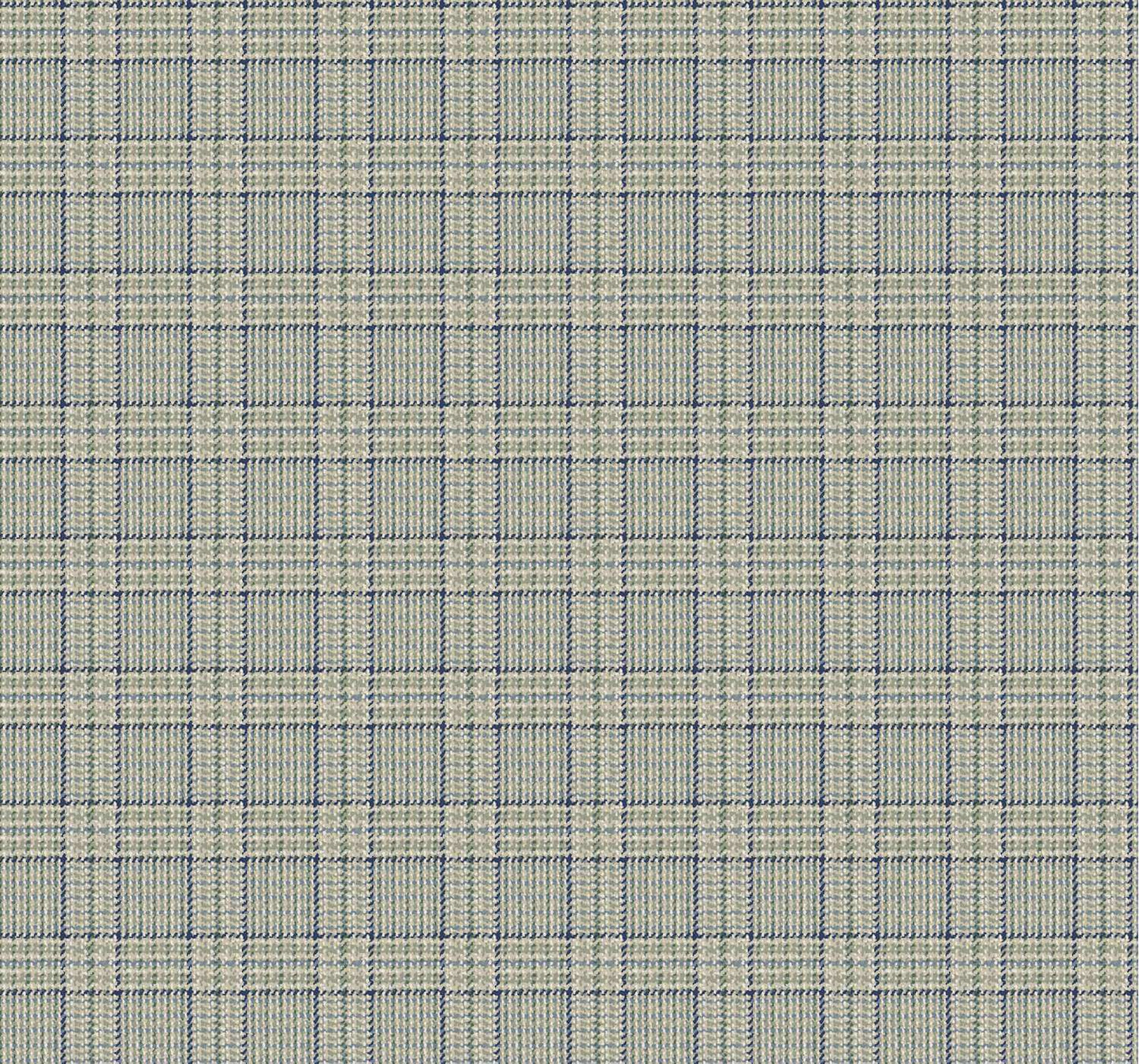 Ronald Redding Private Reserve Harrington Plaid Wallpaper - Green