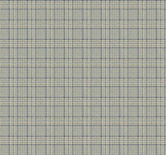 Ronald Redding Private Reserve Harrington Plaid Wallpaper - Green