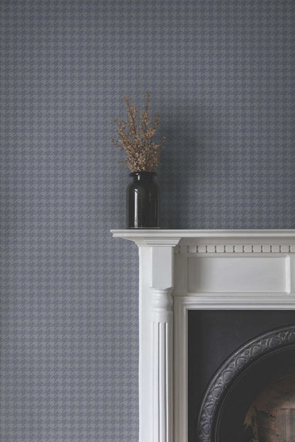 Ronald Redding Private Reserve Watson Wallpaper Sample - Blue