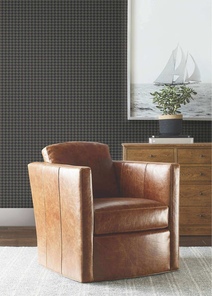 Ronald Redding Private Reserve Watson Wallpaper - Black