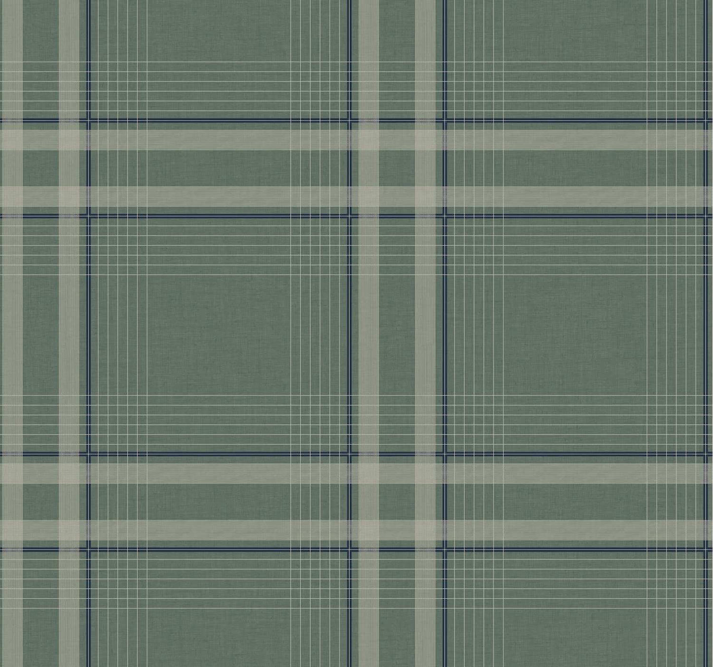 Ronald Redding Private Reserve Country Club Plaid Wallpaper - Green