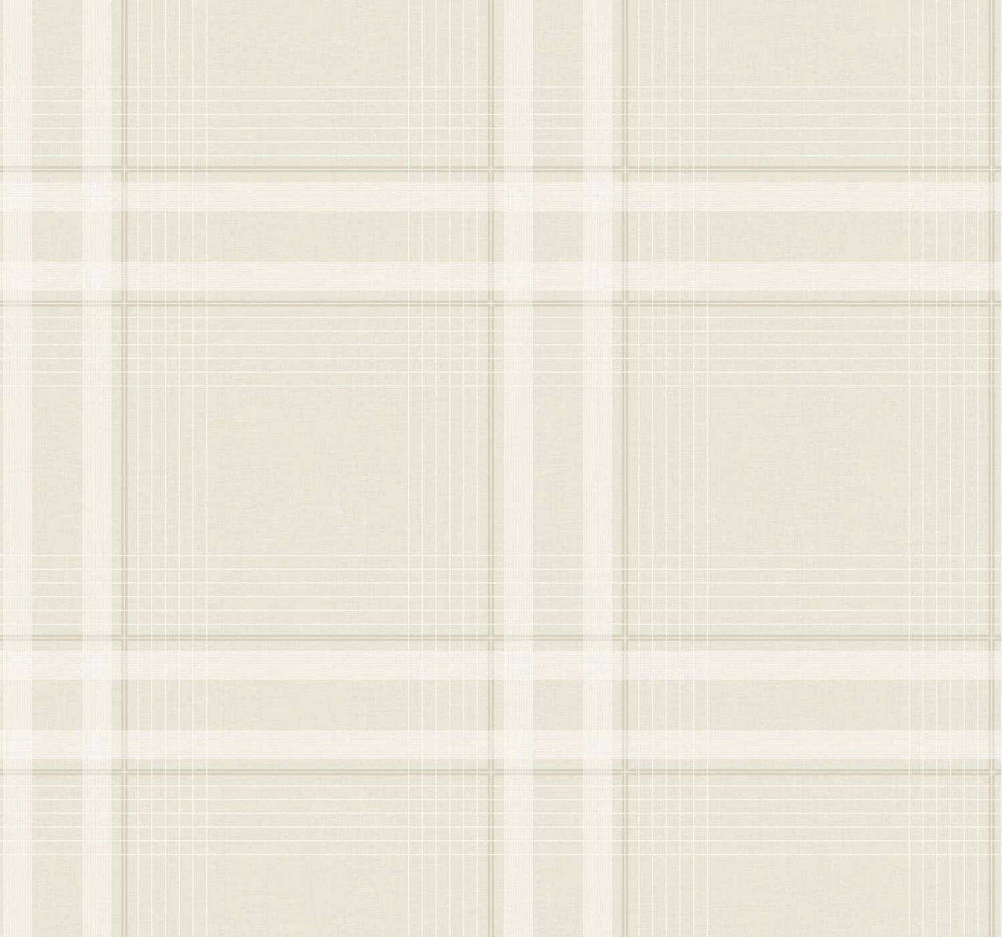 Ronald Redding Private Reserve Country Club Plaid Wallpaper - Dove