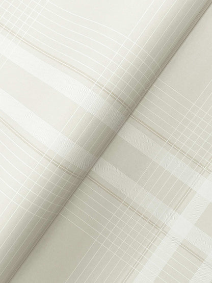 Ronald Redding Private Reserve Country Club Plaid Wallpaper - Dove