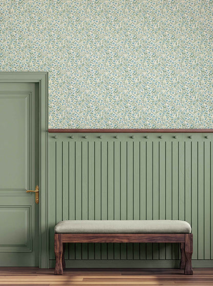 Rifle Paper Co. Sylvie Wallpaper - Blue