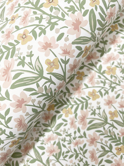 Rifle Paper Co. Sylvie Wallpaper Sample - Blush