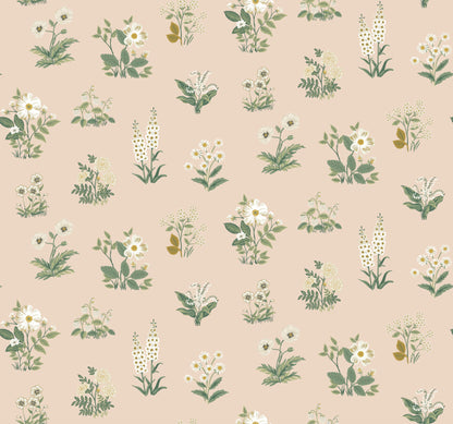 Rifle Paper Co. Botanical Wallpaper Sample - Blush