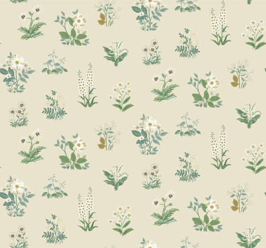 Rifle Paper Co. Botanical Wallpaper - Cream