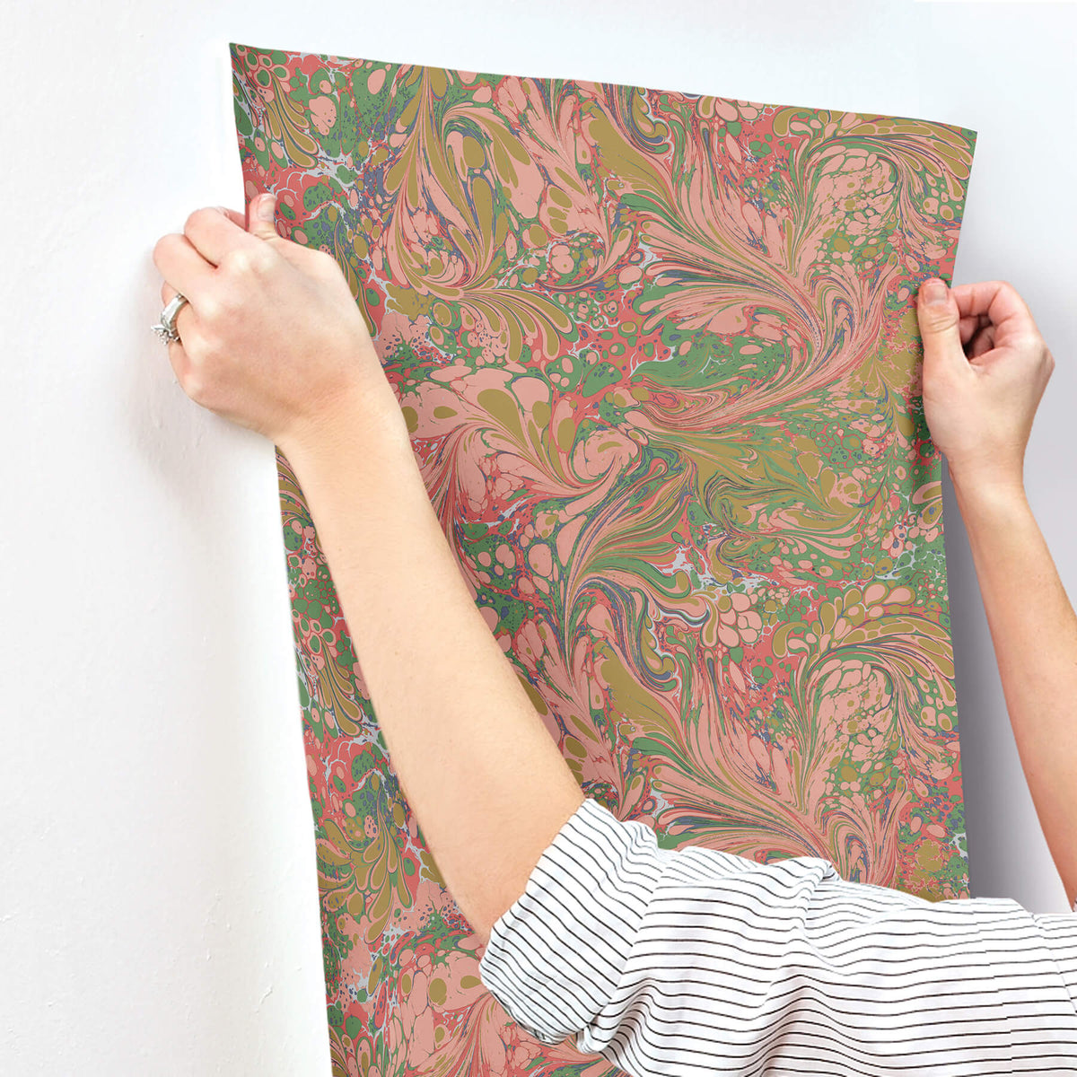 Rifle Paper Co. Florence Wallpaper - Rose