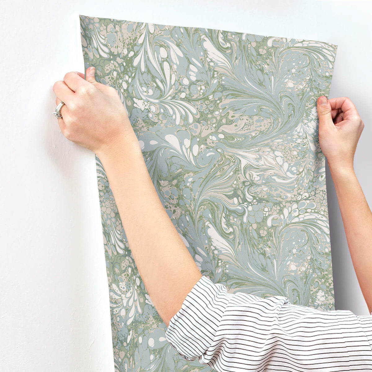 Rifle Paper Co. Florence Wallpaper - Blue