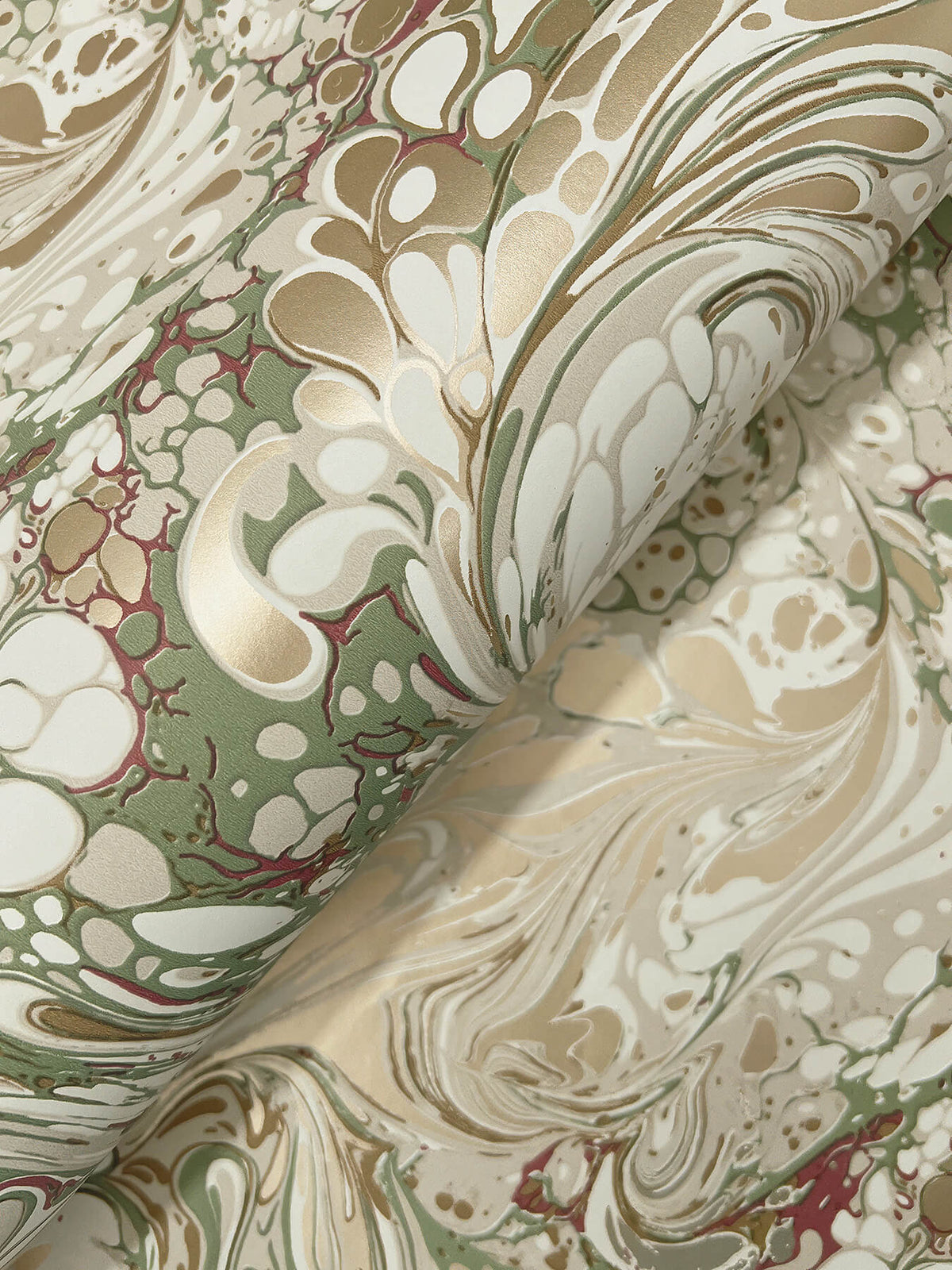 Rifle Paper Co. Florence Wallpaper Sample - Gold