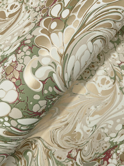 Rifle Paper Co. Florence Wallpaper Sample - Gold