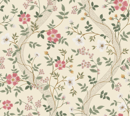 Rifle Paper Co. Waverly Wallpaper Sample - Linen