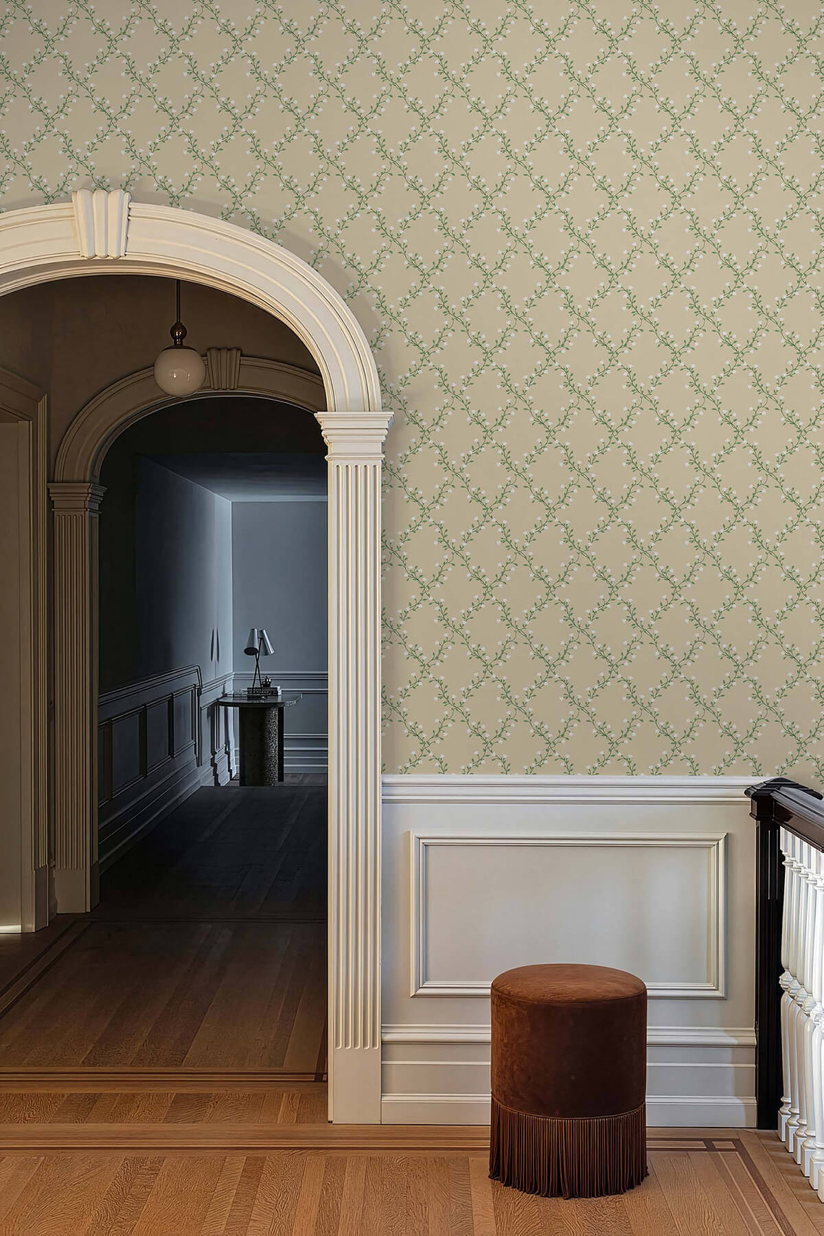 Rifle Paper Co. Bellflower Wallpaper Sample - Linen