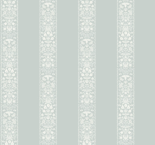 Rifle Paper Co. Estee Stripe Wallpaper - Slate