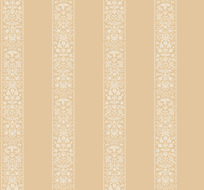Rifle Paper Co. Estee Stripe Wallpaper Sample - Gold