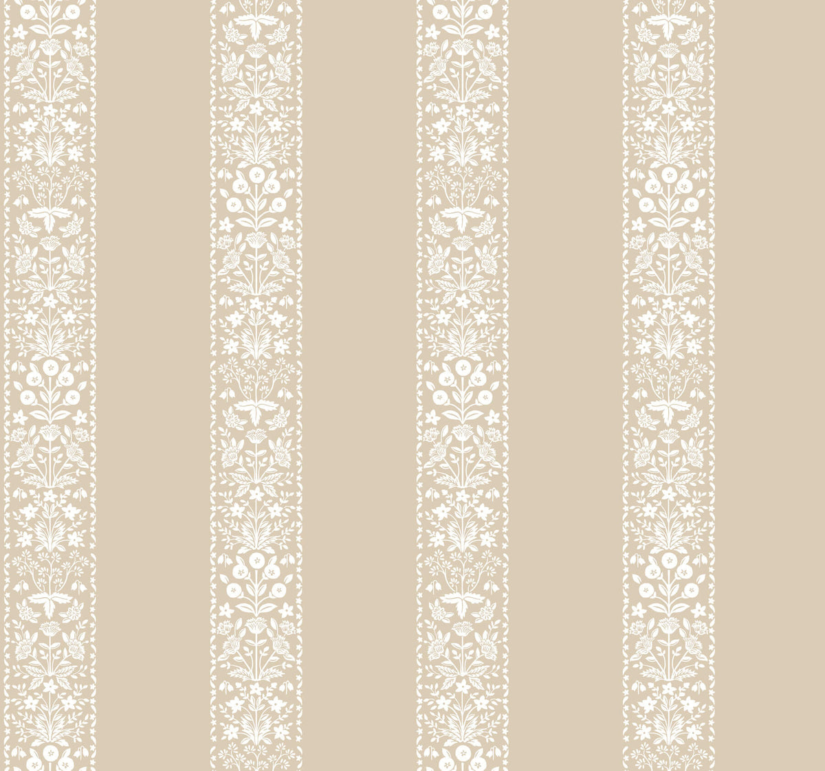 Rifle Paper Co. Estee Stripe Wallpaper Sample - Linen