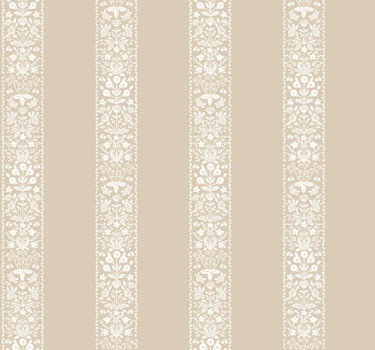 Rifle Paper Co. Estee Stripe Wallpaper - Linen