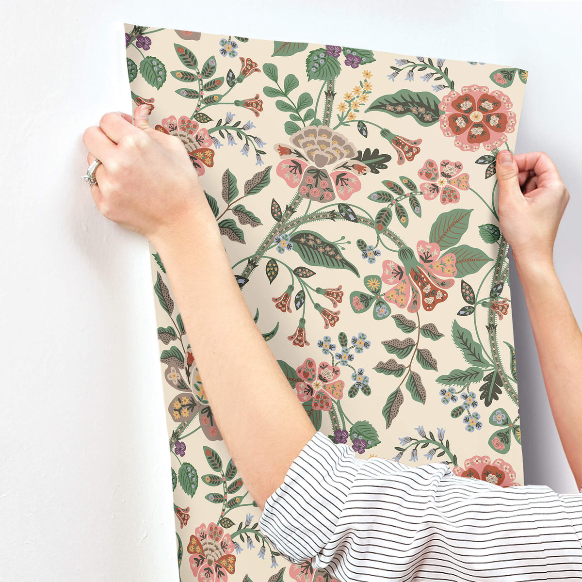 Rifle Paper Co. Gracie Wallpaper - Cream