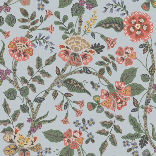 Rifle Paper Co. Gracie Wallpaper - Blue