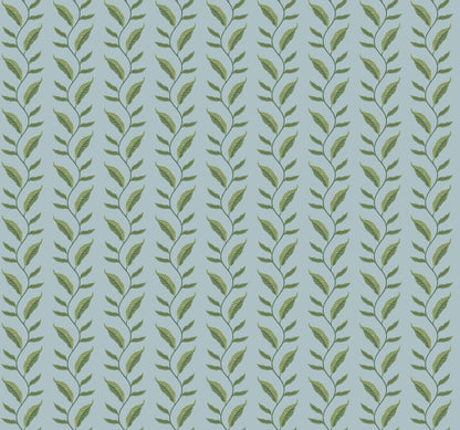 Rifle Paper Co. Seagrass Wallpaper - Blue
