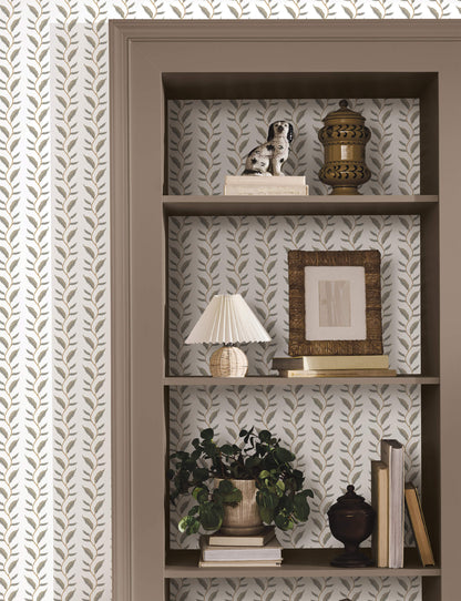 Rifle Paper Co. Seagrass Wallpaper Sample - White