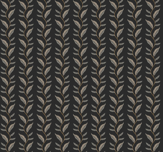 Rifle Paper Co. Seagrass Wallpaper - Black
